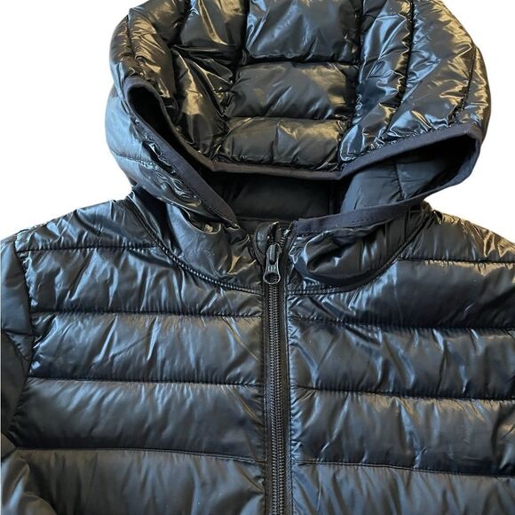 Gap Kids’ Black Lightweight Puffer Jacket Size L - Picture 3 of 5